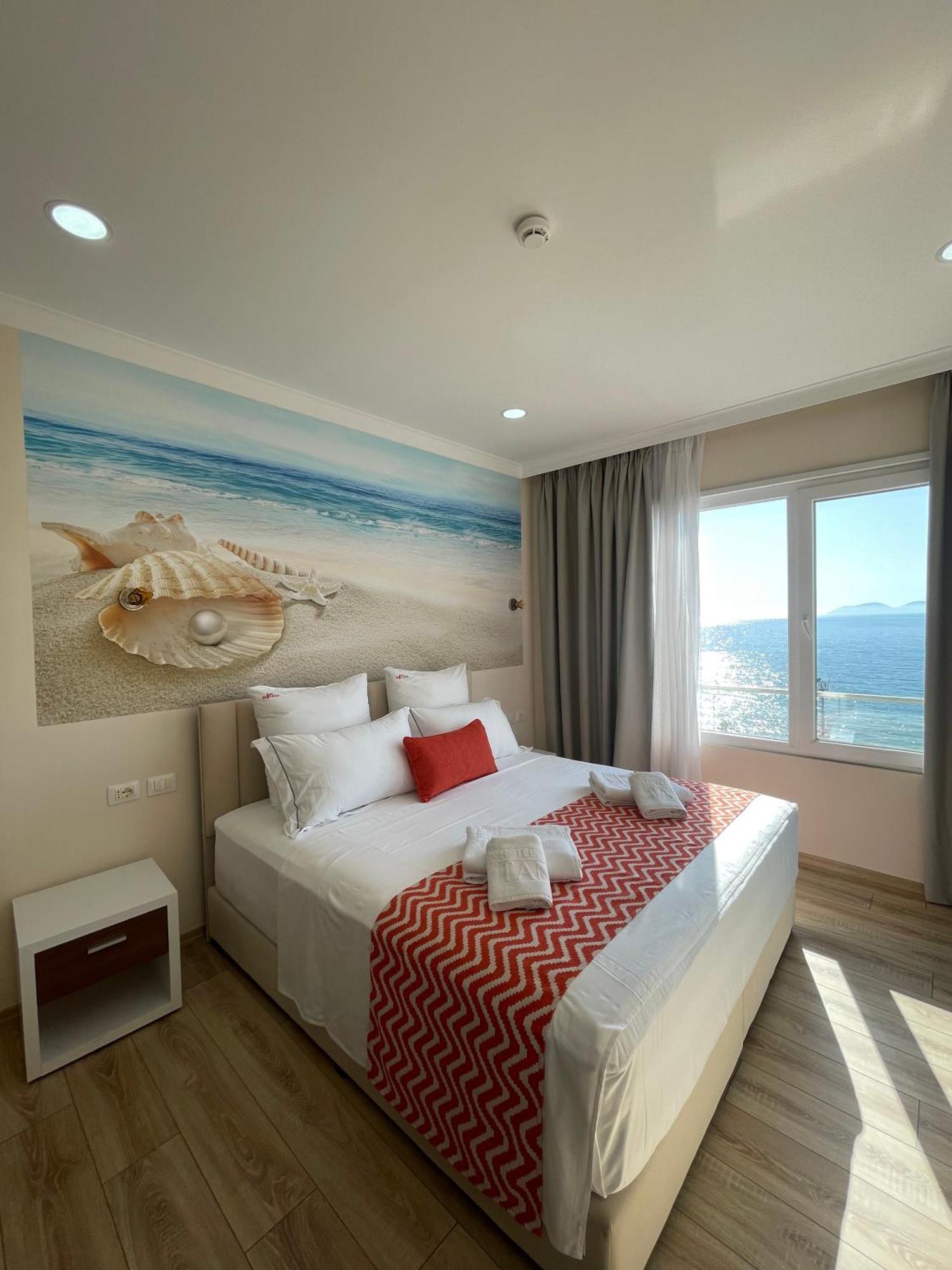 Vlorë Hotel Britania חדר תמונה